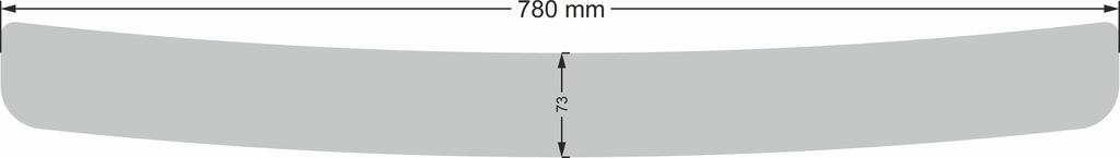 фото №9, Молдинг na бампер ford focus ii fl 4d 2008-2010
