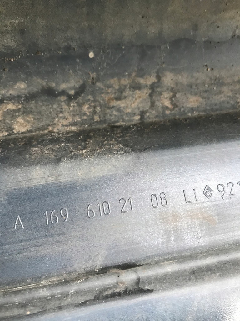 фото №8, Молдинг поріг ліва mercedes w169 a1696102108