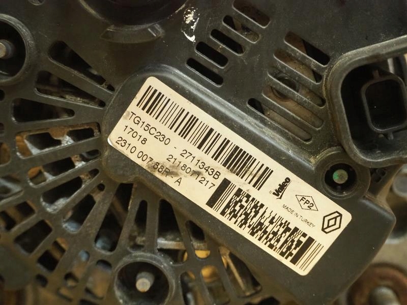 фото №3, Генератор dacia duster ii 1.5 dci