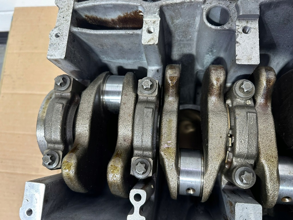 фото №9, Блок двигуна, wał колінчастий, mercedes 1.8 компресор, om271, r2710101405