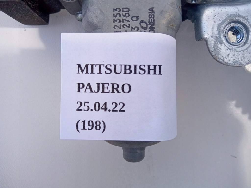 фото №5, Механізм скло l/p mitsubishi pajero sport ii