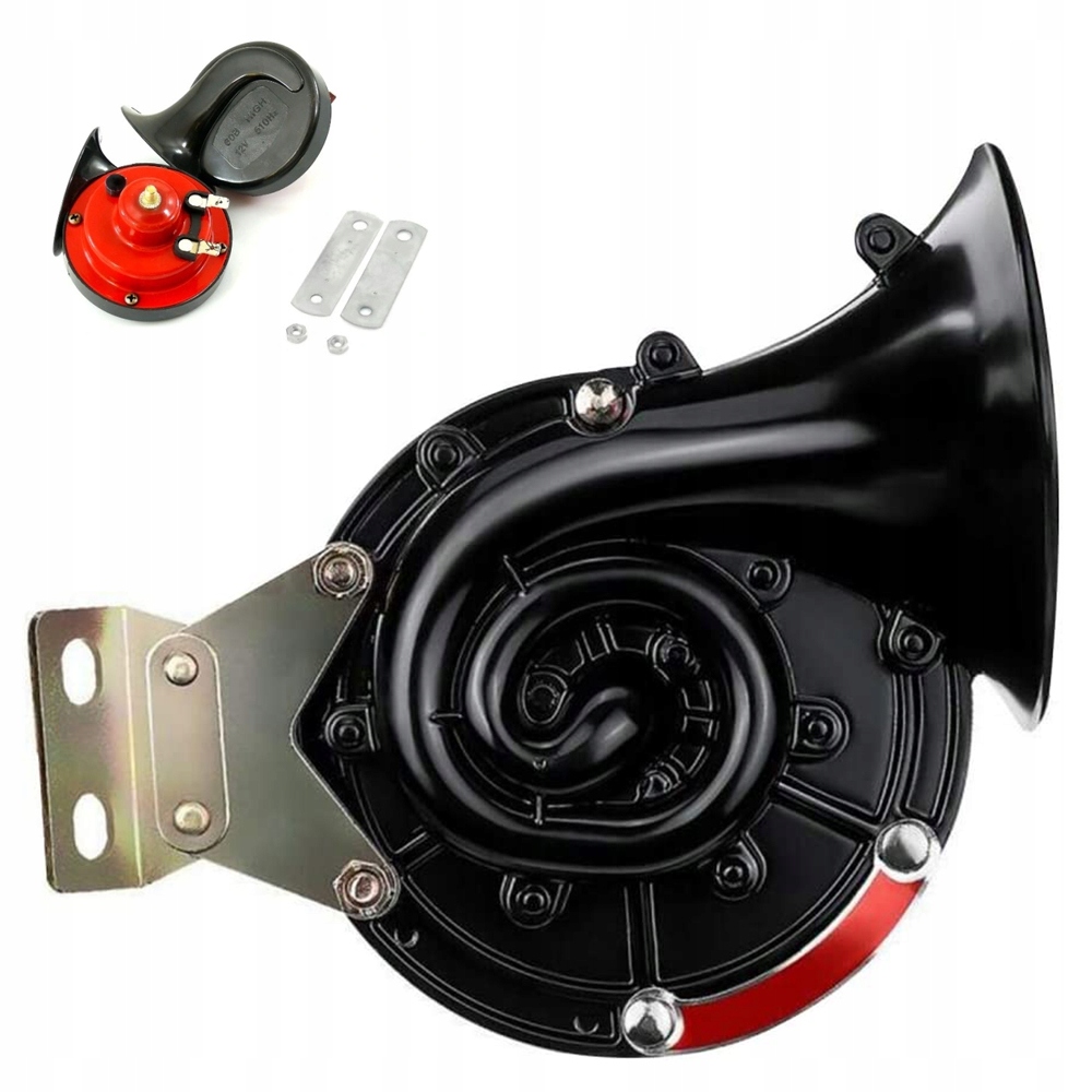 фото №13, 300db сигнал звуковой клаксон червяк 12v громкий