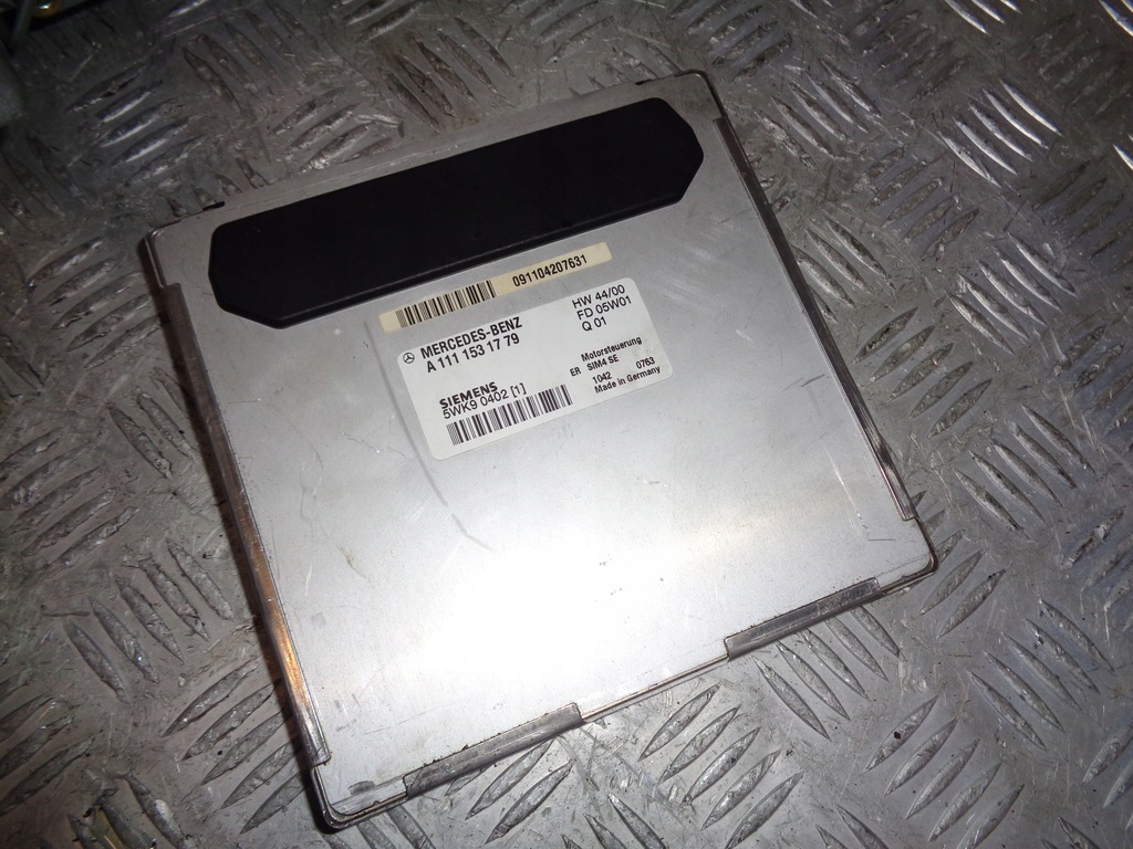 фото №6, Бортовой компьютер набор запуск mercedes c w203 coupe 2.0 00