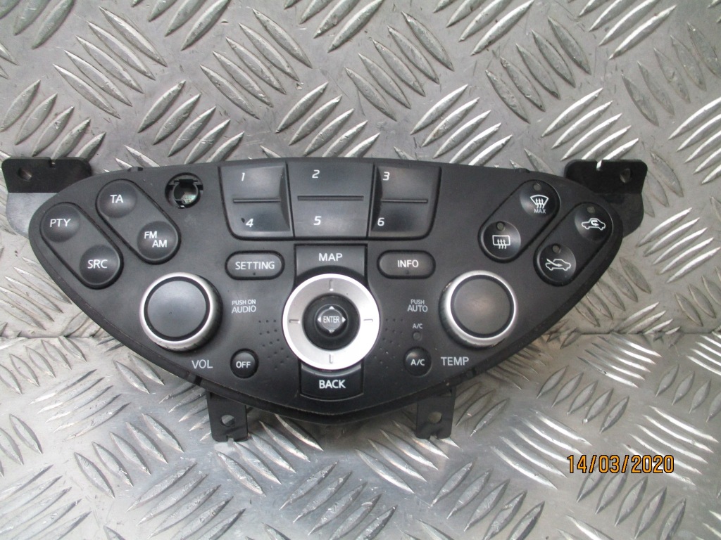 фото №1, Панель управление обдув nissan primera p12 28395ba00a