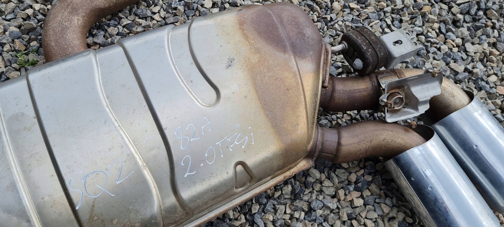 фото №6, Sq2 гаситель система выпускной конечный задняя 2.0 tfsi 5q6253611bh