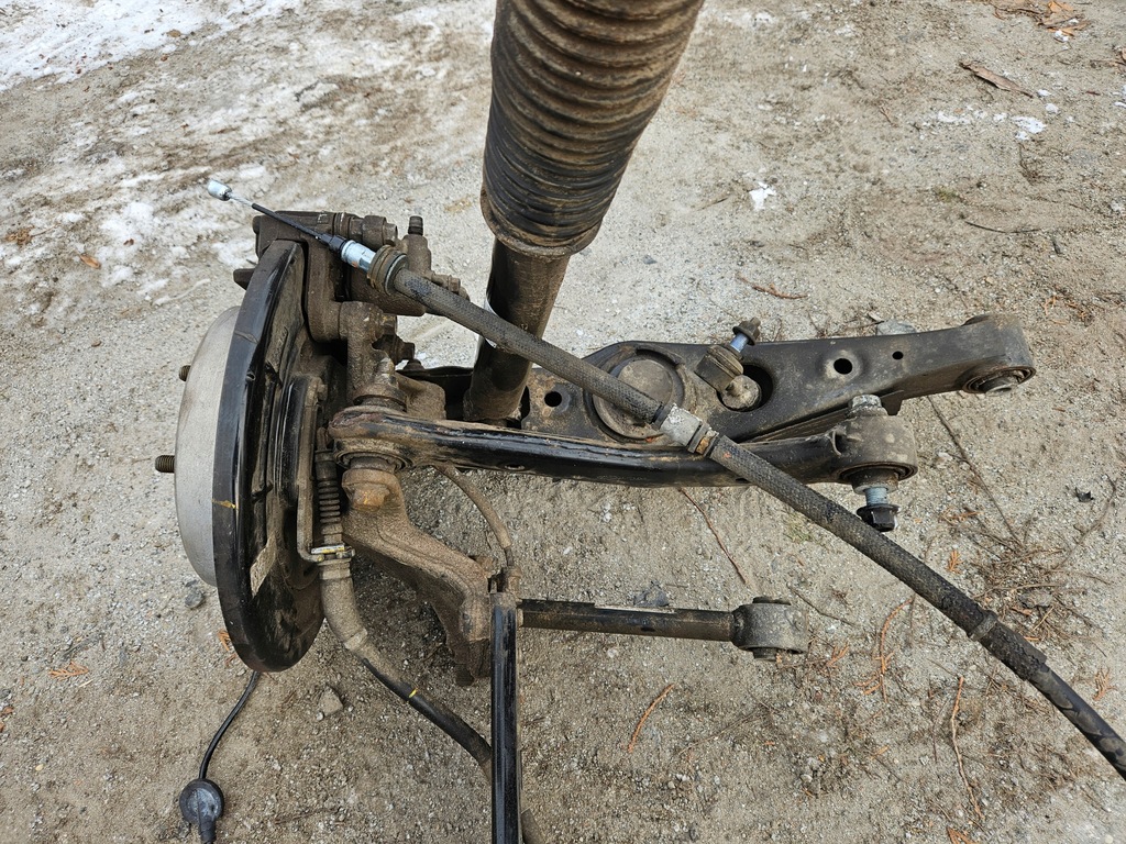 фото №9, Mcperson поворотный кулак рычаг задняя правый hyundai tucson ii iii 2wd