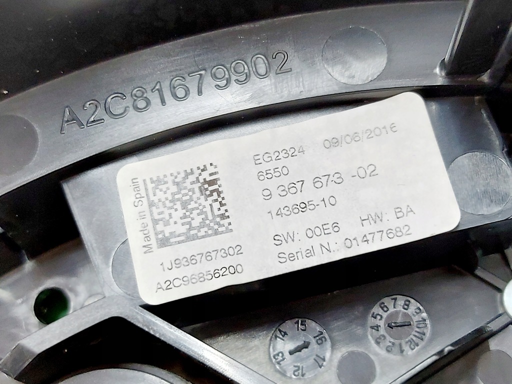 фото №9, Mini f55 f56 рамка радио дисплея подсвеченная