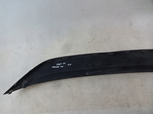 фото №8, Спойлер накладка бампера задняя vw golf vii