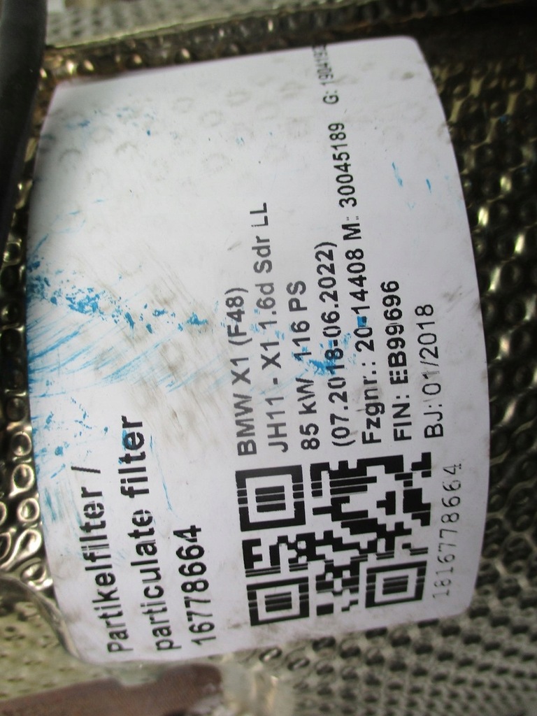 фото №13, Каталізатор bmw x1 f48 8474353 8587755