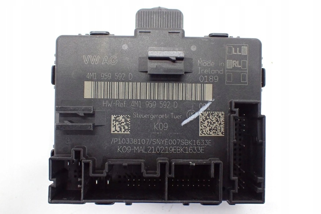 фото №1, Модуль блок управления дверь 4m1959592d audi a6 c8 19r