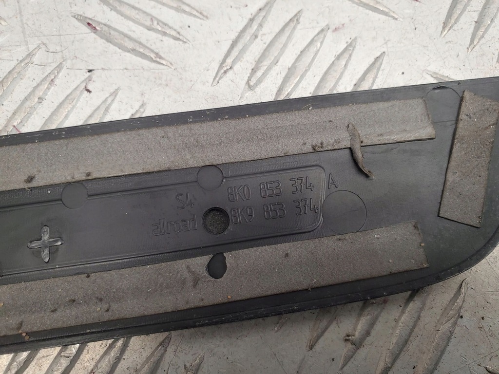фото №5, Audi a4 s4 b8 8k 8k0853376a задняя сторона правая накладки пороговые, накладки