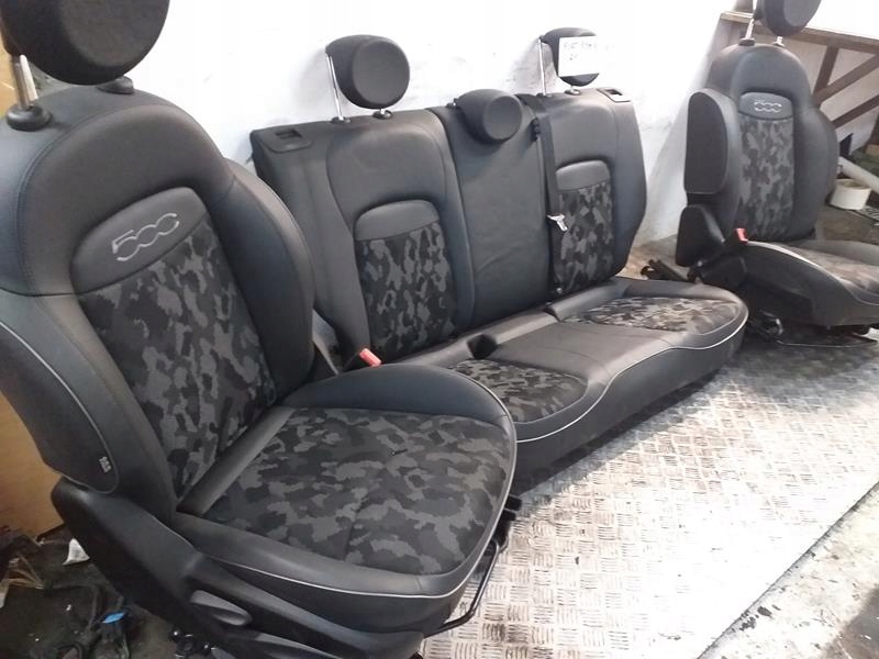 фото №4, Сидіння сидіння заднє сидіння задня fiat 500x