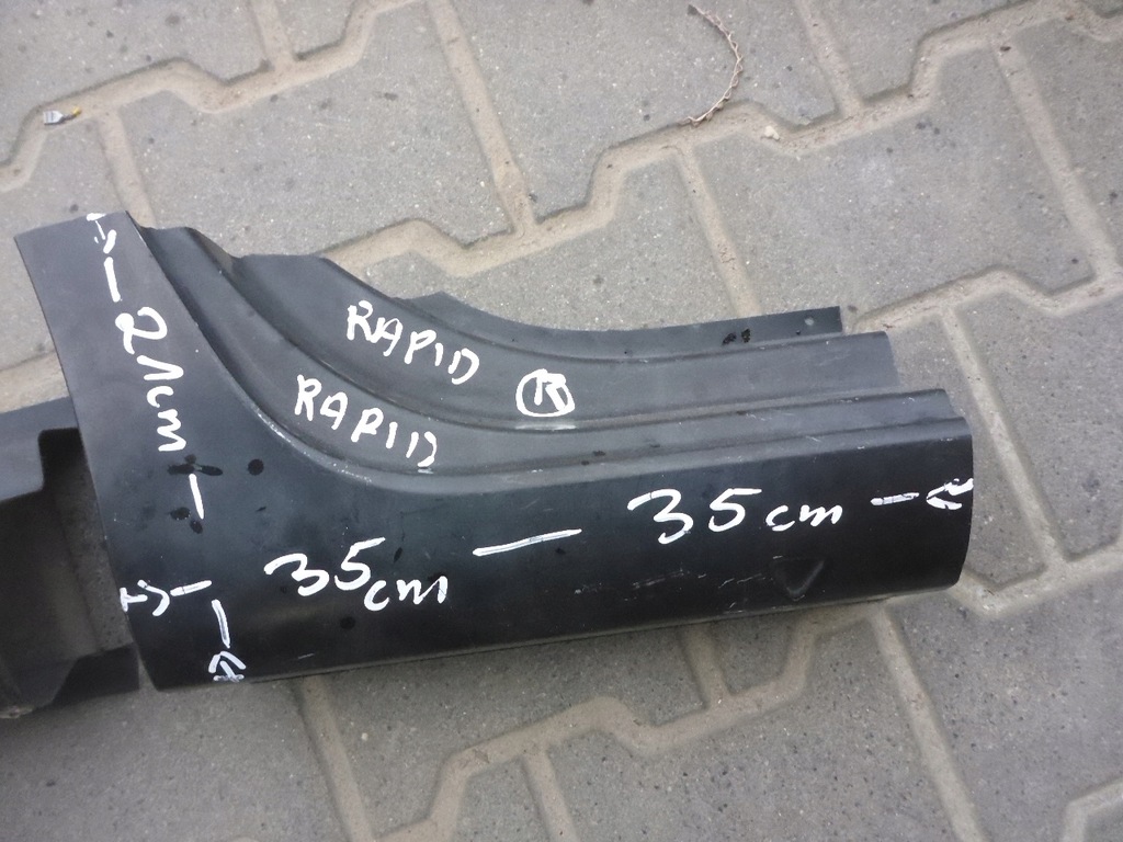 фото №7, Skoda rapid 5j toledo поріг правий новий оригінал