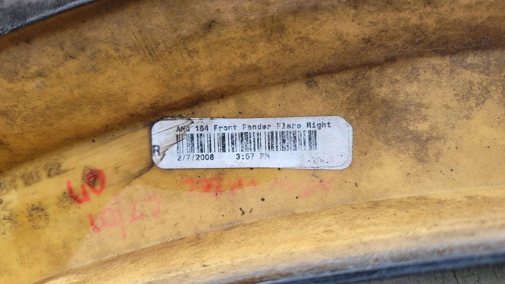 фото №11, Mercedes-benz ml w164 молдинг крыла передний перед