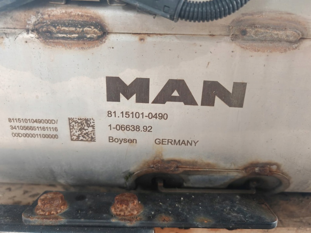 фото №1, Вихлоп каталізатор man tgl tgm euro 6 0490