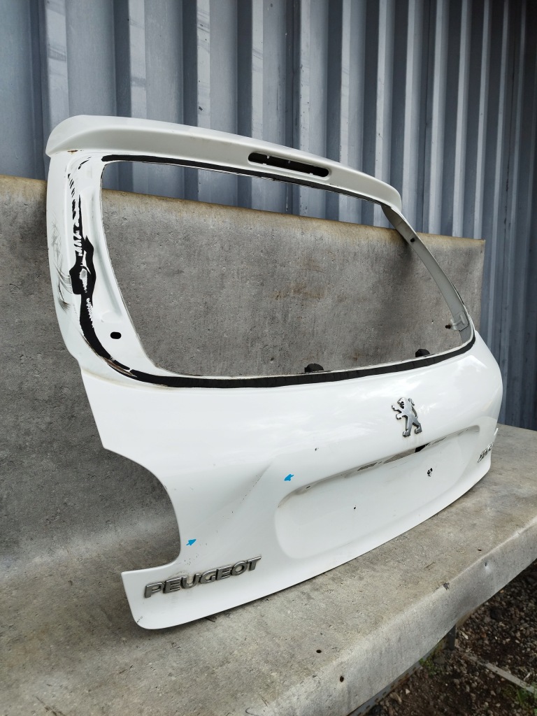 фото №4, Peugeot 206+ крышка багажника крышка багажника