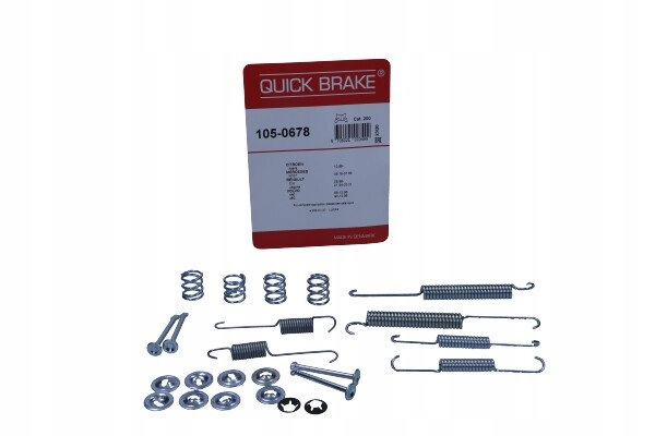 фото №8, Quick brake 105-0678 набір додаткових, гальмівні колодки гальмівні
