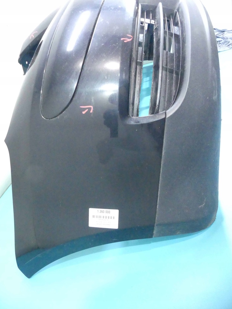 фото №12, Бампер перед vw touran i 03-06 чорний l041