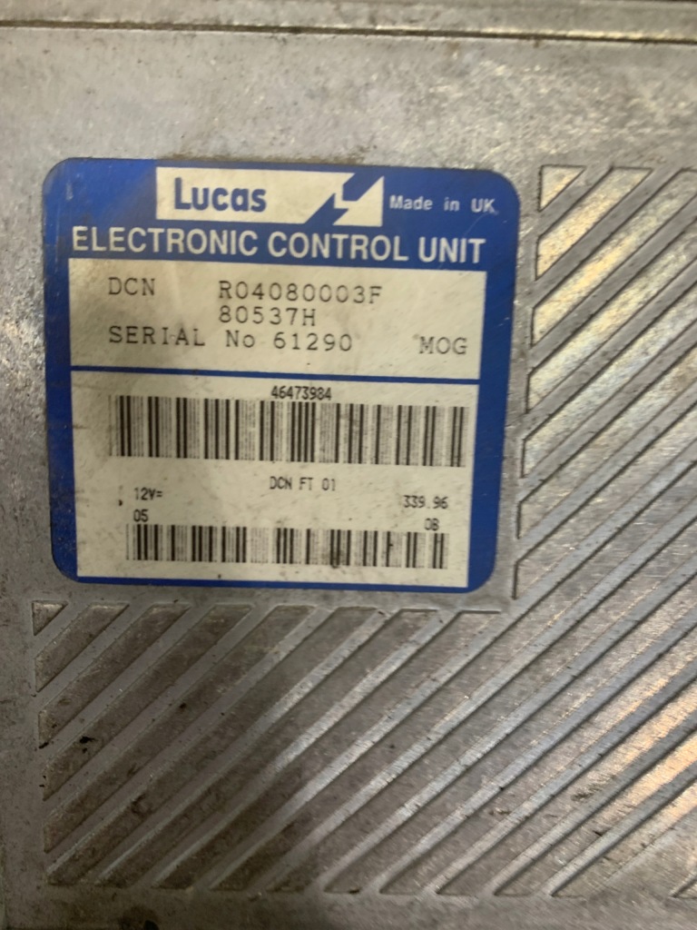 фото №2, Бортовий комп'ютер двигуна fiat r04080003f 46473984