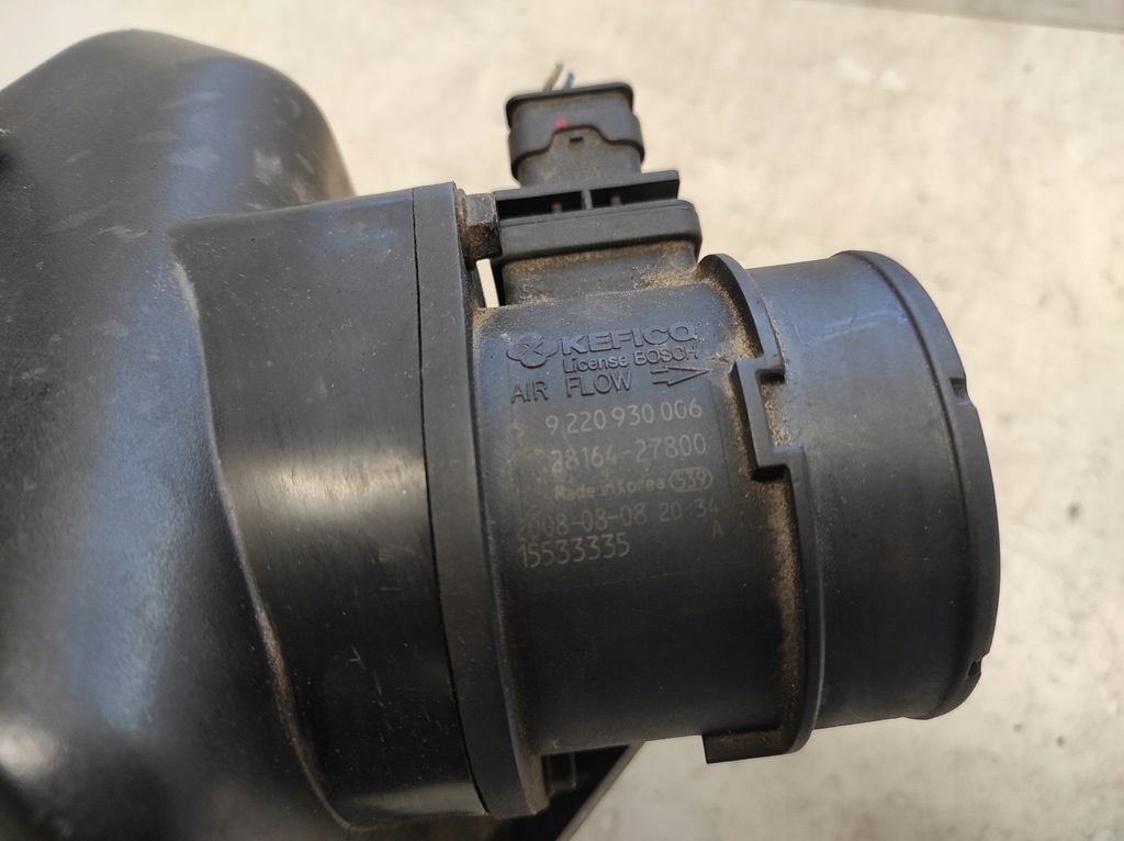 фото №6, Kia ceed 1 i 06- 2.0crdi корпус фільтра витратомір 28164-27800