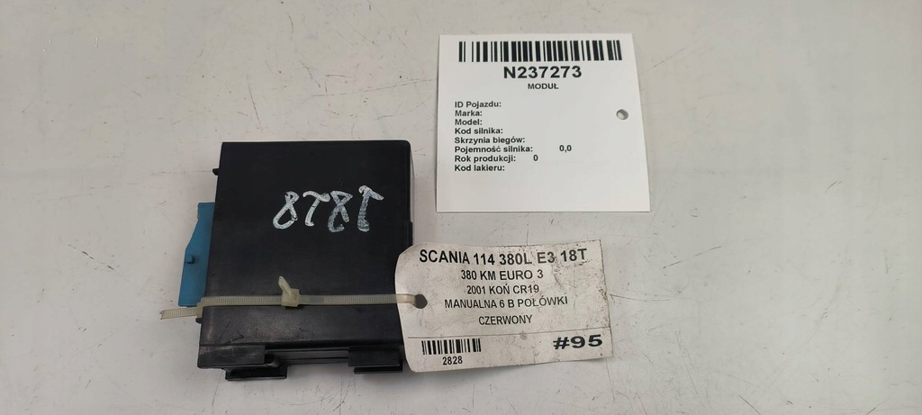 фото №1, Модуль гальма гірський 1428602 scania r 124