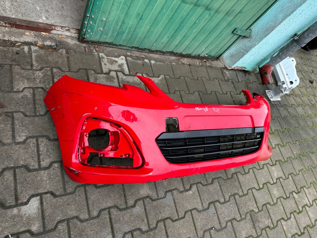 фото №5, Peugeot 108 бампер передний оригинальный