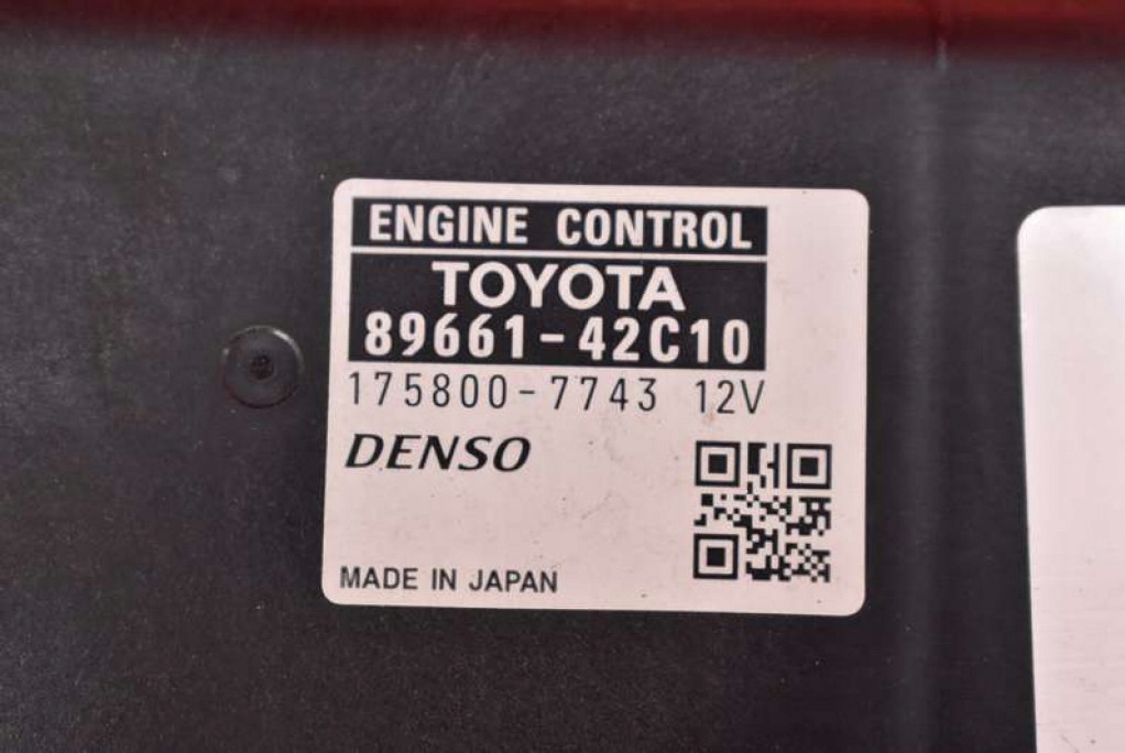 фото №7, Блок управления двигателя 89661-42c10 175800-7743 toyota rav-4 iii 2.2 d-4d 134 km