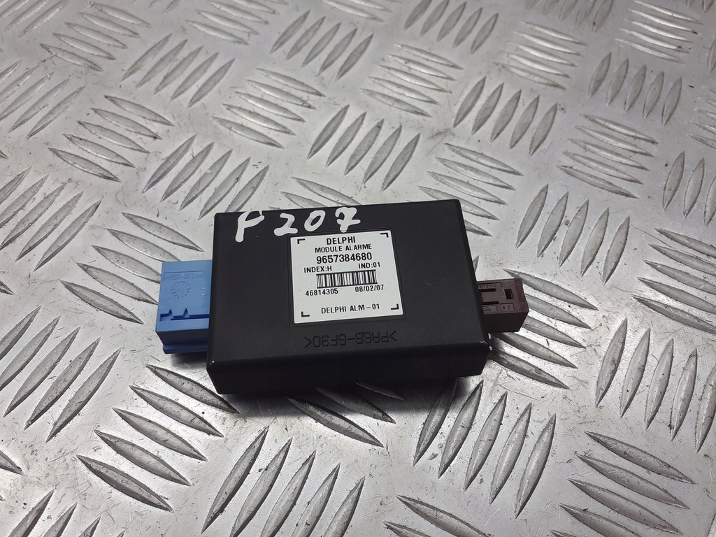 фото №1, Блок керування модуль сигналізація peugeot 207 9657384680