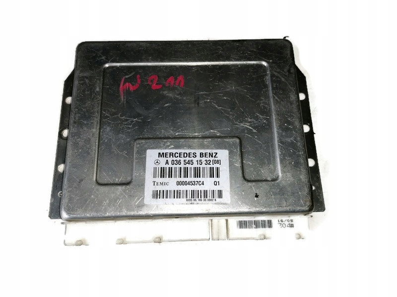 фото №1, Mercedes w211 02- модуль airmatic a0365451532
