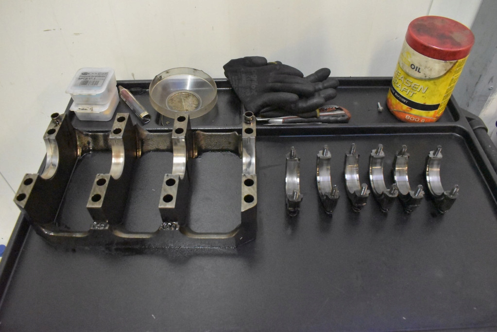 фото №13, Блок dół двигуна wał bmk 059103021aa audi a6 c6 3.0 tdi 225 km 04-08