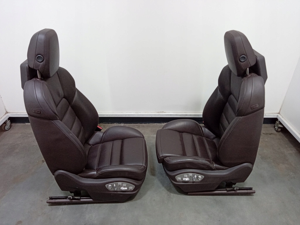 фото №7, Porsche cayenne ii 7p5 сидіння заднє сидіння обшивки шкіра eu