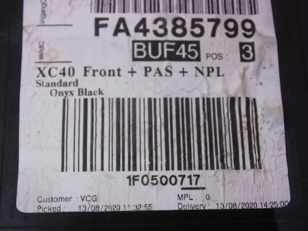 фото №10, Volvo xc40 2017+ бампер передний перед