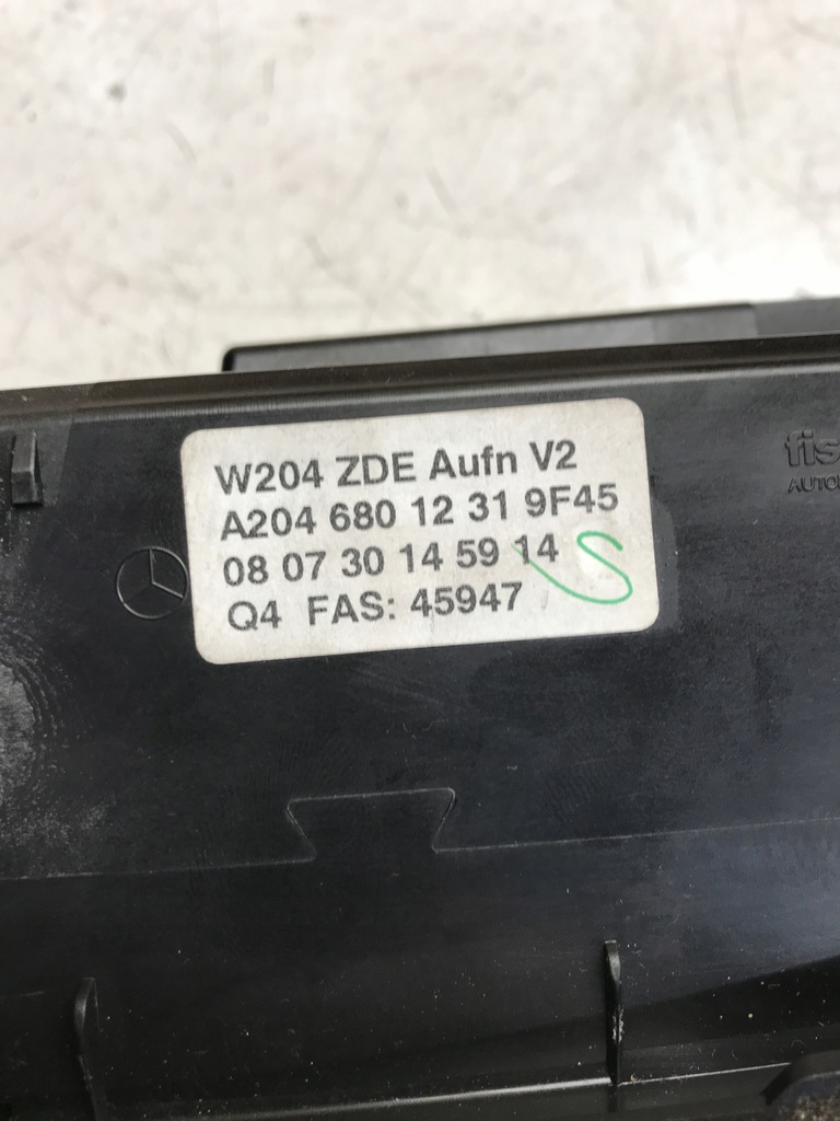 фото №4, Дисплей радио корпус w204 a2046801231