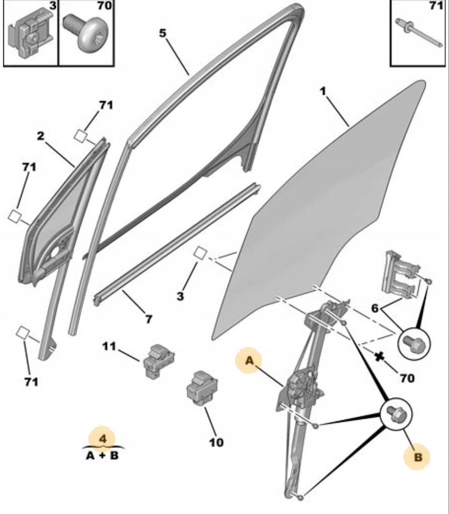 фото №7, Механизм стекло partner berlingo 9802389280 9221es