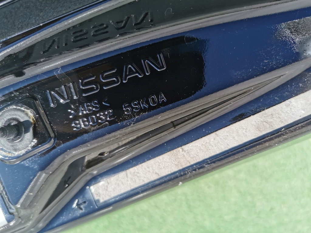 фото №15, Nissan leaf ii 17- накладка спойлер кришки багажника задня задній 960325sk0a