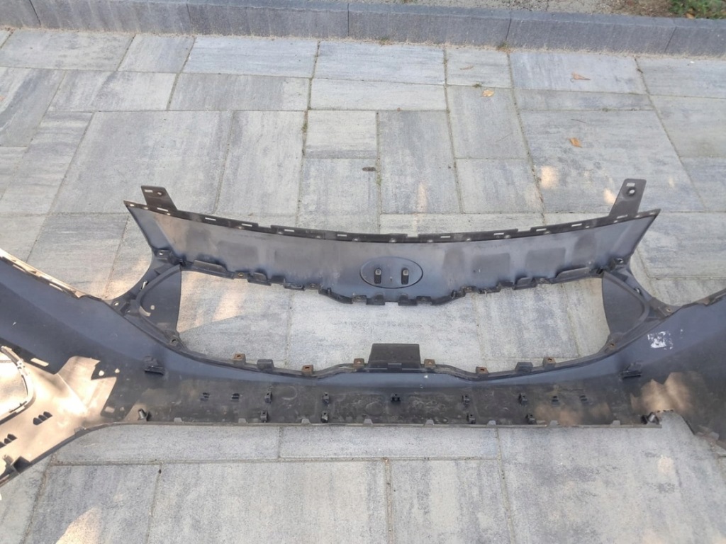 фото №6, Kia carens iv lift 16- бампер перед передній решітка права перед