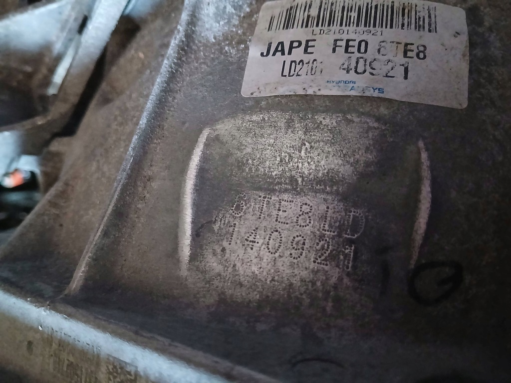 фото №10, Kia picanto iii коробка передач передач 1.0 mpi 6te8ld g3ld 2021r