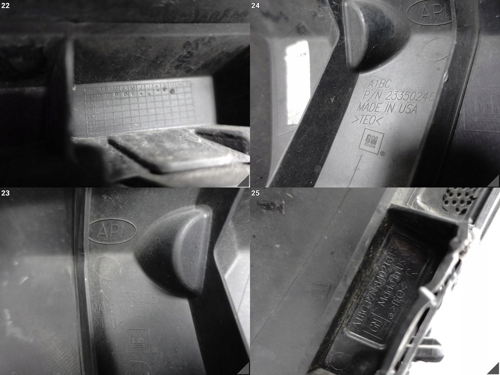 фото №11, Chevrolet camaro vi 6 rs 16-18 бампер + решётка радиатора / решётка радиатора + решётка перед