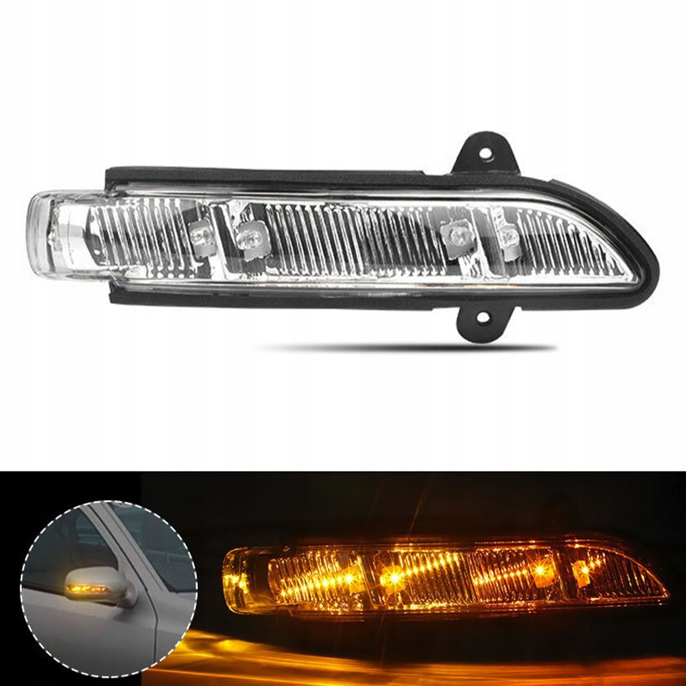 фото №6, Mercedes w211 cls w221 поворотник w дзеркало правий