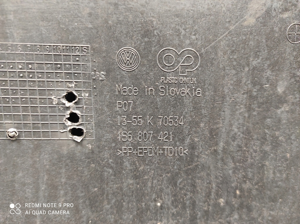 фото №12, Бампер задній задня volkswagen up lifting 2016- lc9x 1s6807421