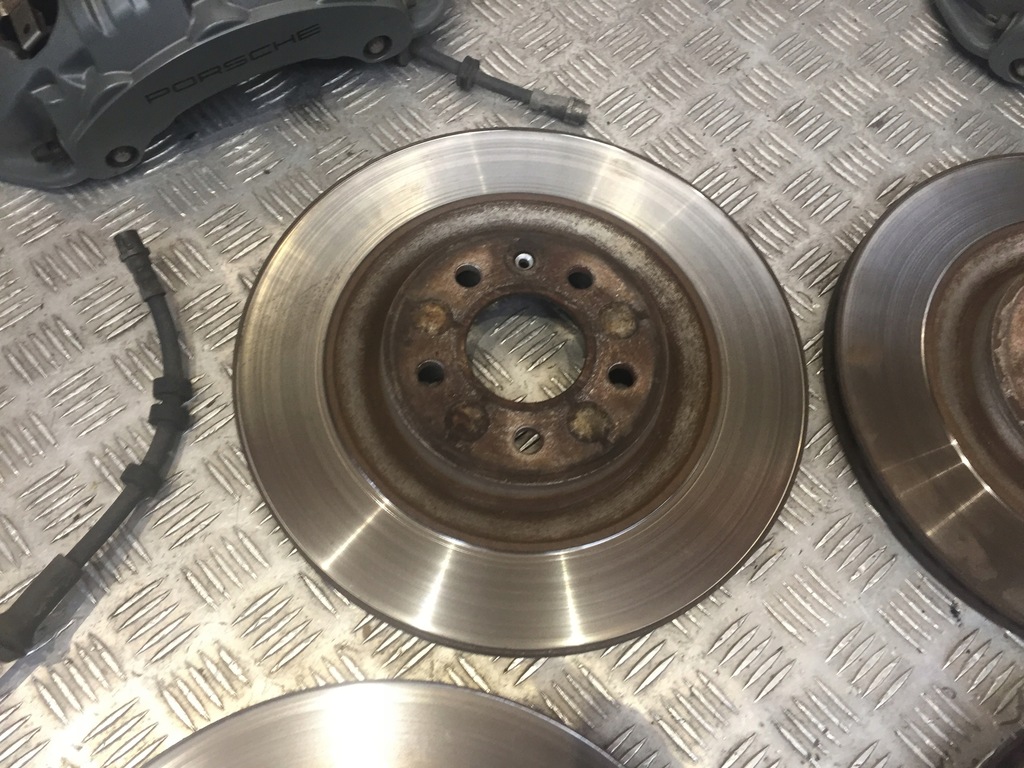 фото №9, Porsche macan lift тормоза тормозные диски суппорты 3.0 v6 комплект