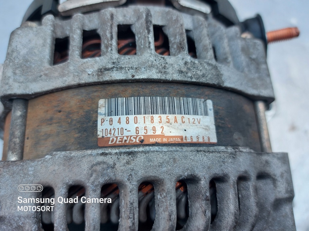 фото №2, Генератор maserati jeep 104210-6592