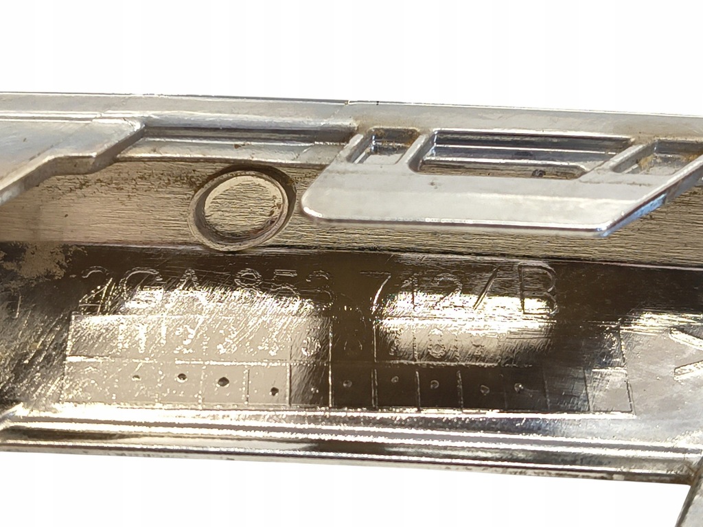 фото №7, Vw t-roc правая молдинг хром бампера перед 2017r-