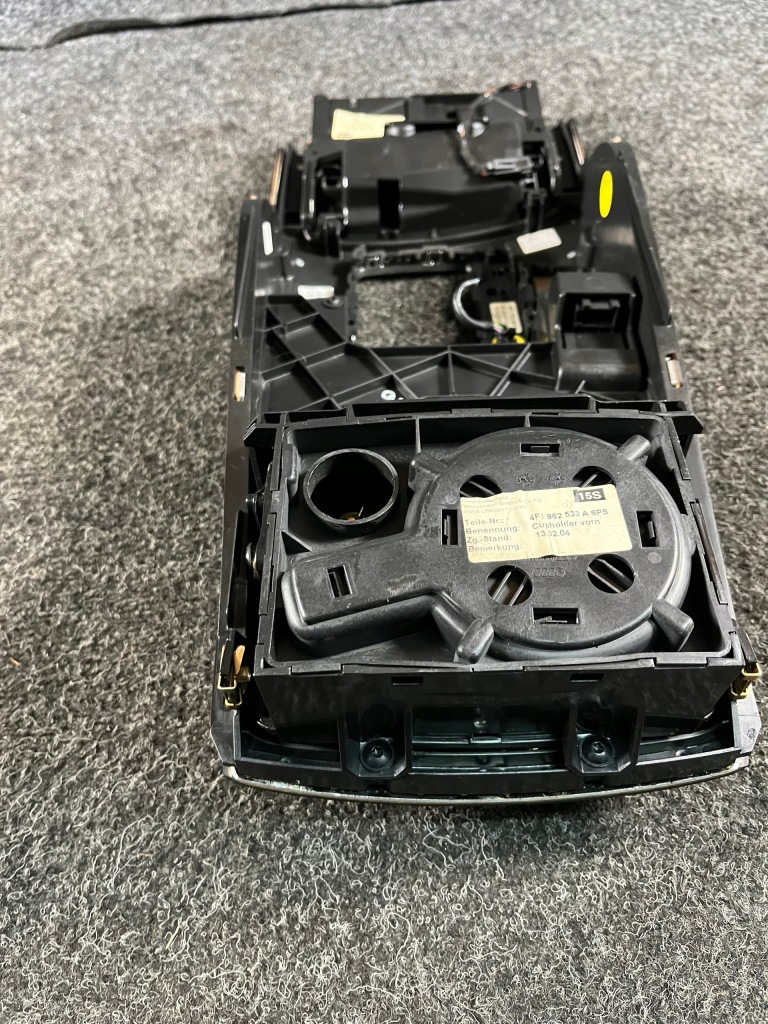 фото №10, Audi a6 c6 панель mmi тунель середній панель  комплект