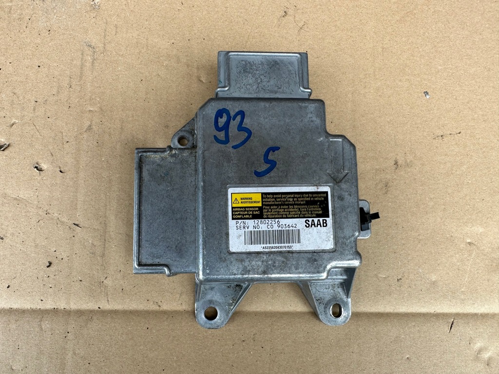 фото №1, Датчик модуль подушка безпеки saab 93 ss 02-07 12802256