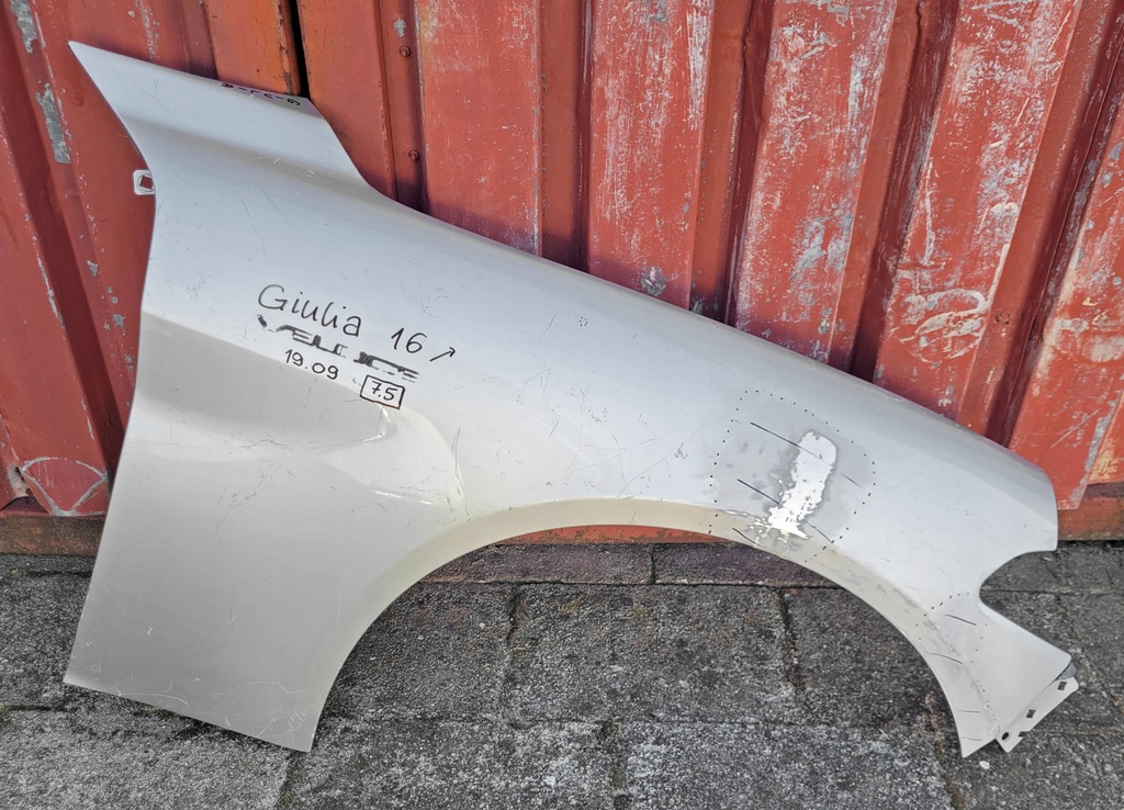 фото №9, Крила передній лівий правий перед alfa romeo giulia 2016-
