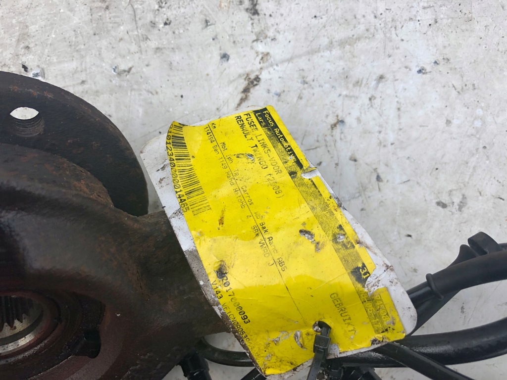 фото №4, Поворотный кулак ступица перед левая renault twingo ii 2