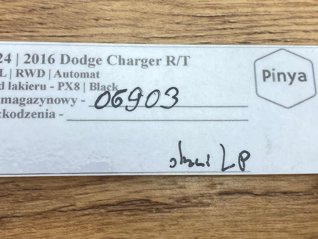 фото №7, Ручка внутрішня двері лівий перед пам'ять сидінь dodge charger 2015+ usa