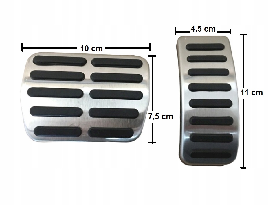 фото №7, Набір накладки na педалі педалей автоматична коробка передач do seat audi skoda volkswagen