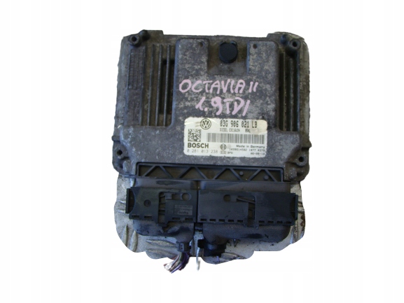 фото №1, Skoda octavia ii hb 1.9 tdi бортовой компьютер 0281013238
